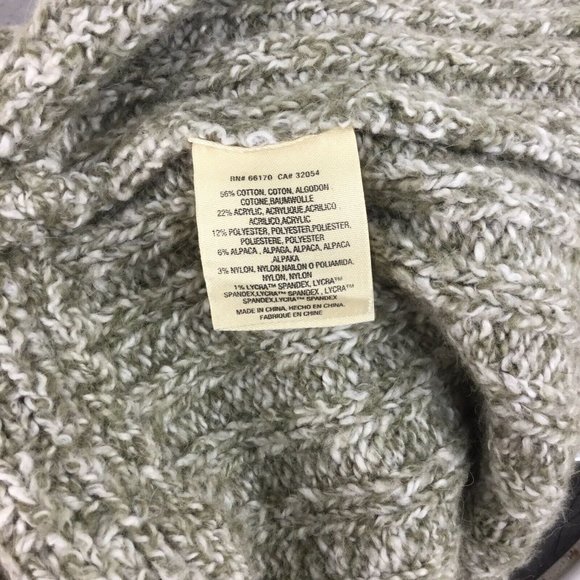 Angel of the North Green Marled Cardigan Sweater - Picture 7 of 10